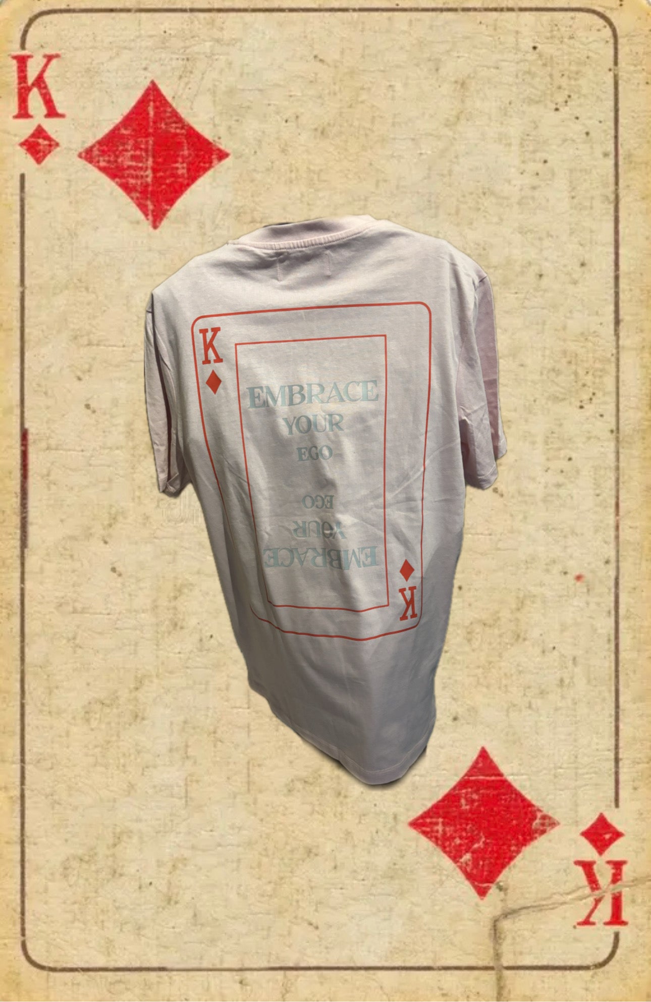 KING MARC Repeat Logo T-Shirt - EMBRACE YOUR EGO collection